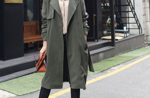 Gợi ý những mẫu áo măng tô nữ mỏng đẹp cho nàng công sở